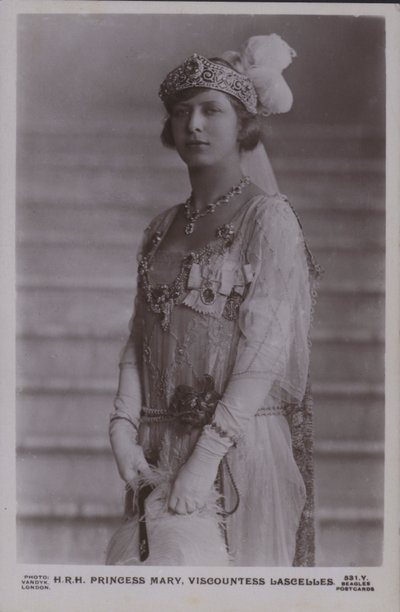 HRH Mary hercegnő, Lascelles vikomtné (f/w fotó) alkotó: English Photographer