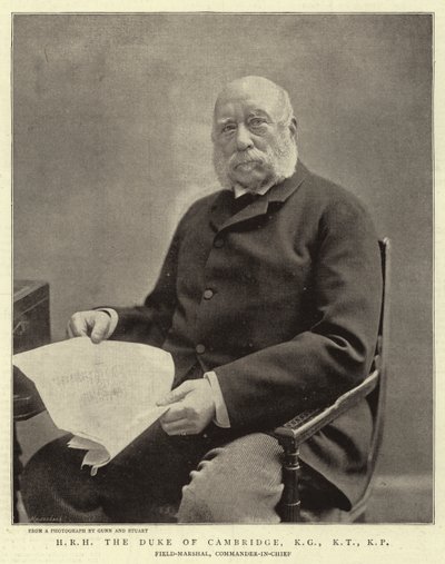 H R H Cambridge hercege, KG, KT, KP alkotó: English Photographer