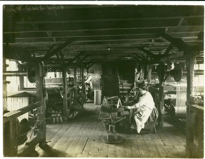 Kézi szövésű szövés, Hughes gyár 1923. 2. sz alkotó: English Photographer