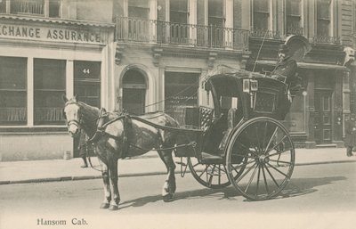 Hansom Cab, London alkotó: English Photographer