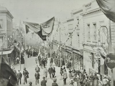 Hare Street: Woolwich komp megnyitása, 1889 alkotó: English Photographer