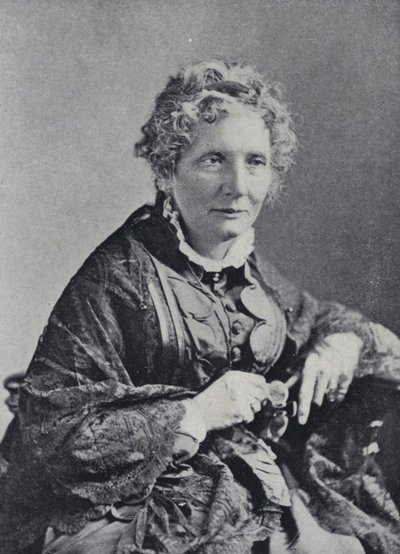 Harriet Beecher Stowe (f/w fotó) alkotó: English Photographer