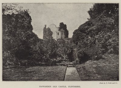 Hawarden régi kastély, Flintshire alkotó: English Photographer