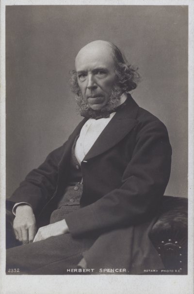 Herbert Spencer (fekete-fehér fotó) alkotó: English Photographer