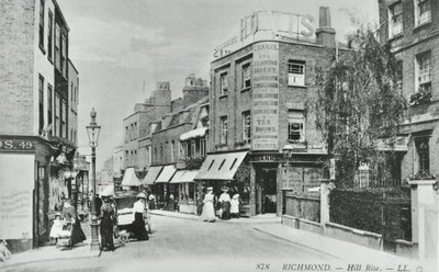 Hill Rise, Richmond: általános nézet, 1895 alkotó: English Photographer