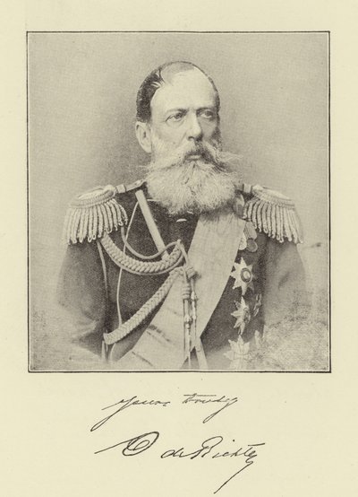 Őexcellenciája de Richter tábornok alkotó: English Photographer