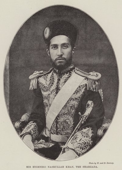 Őfelsége Nasrullah Khan, a Shahzada alkotó: English Photographer