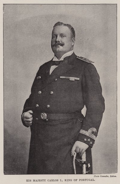Őfelsége I. Károly, Portugália királya alkotó: English Photographer