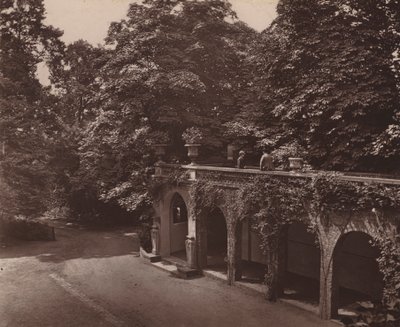 Holland House, London: Terrace over Colonnade, South Side (f/w fotó) alkotó: English Photographer