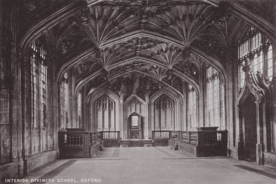 Interior Divinity School, Oxford alkotó: English Photographer