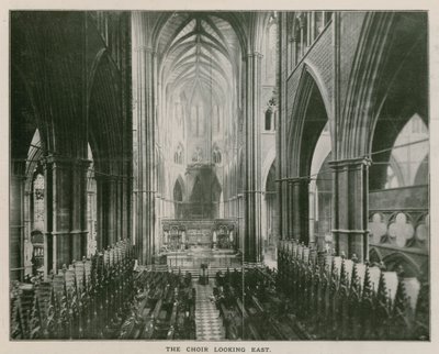 A Westminster Abbey belseje alkotó: English Photographer