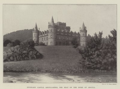 Inveraray kastély, Argyllshire, Argyll hercegének székhelye alkotó: English Photographer