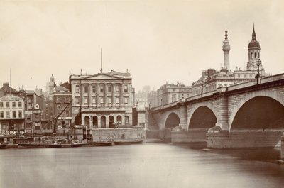 Ironmongers Hall és London Bridge alkotó: English Photographer