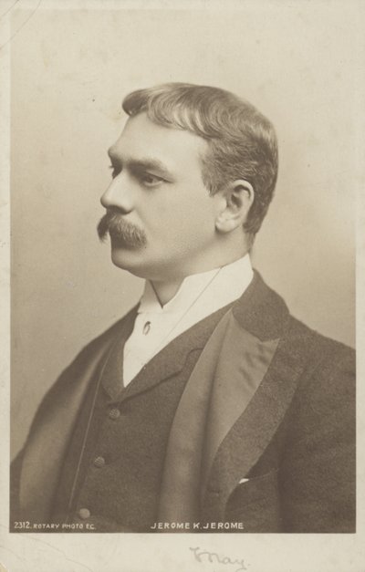 Jerome K Jerome (1859-1927), angol író alkotó: English Photographer