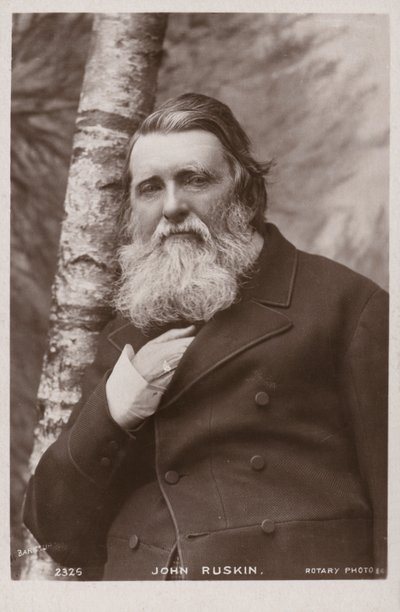 John Ruskin (1819-1900), angol író, művészeti kritikus, művész és társadalmi gondolkodó alkotó: English Photographer