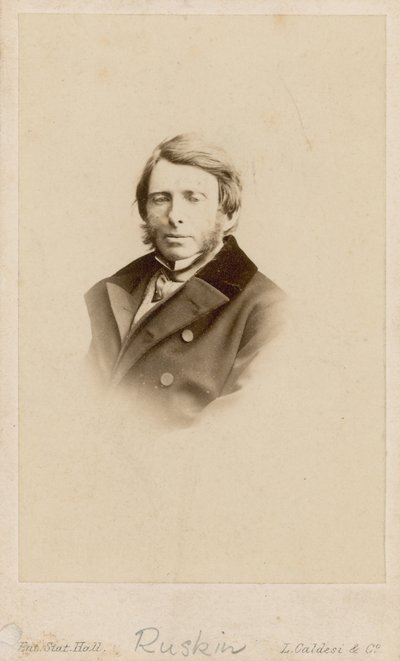 John Ruskin alkotó: English Photographer