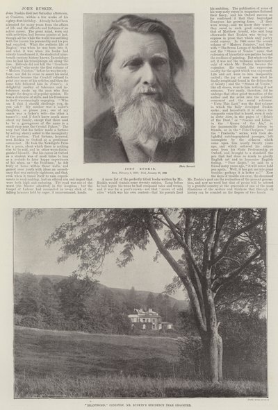 John Ruskin alkotó: English Photographer
