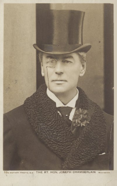Joseph Chamberlain alkotó: English Photographer