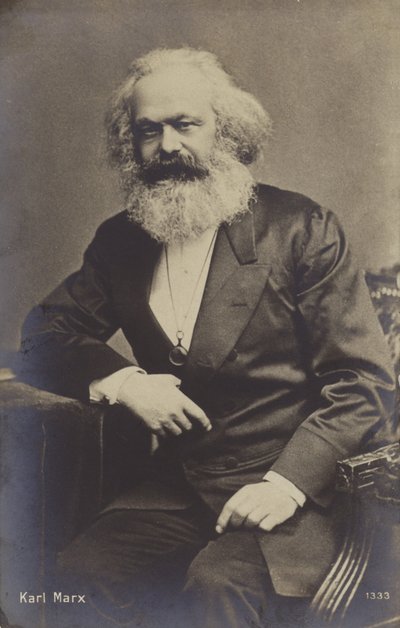 Karl Marx (1818-1883) német filozófus, közgazdász, történész és politikai teoretikus alkotó: English Photographer