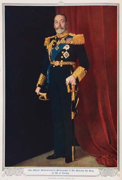 V. György király 1935-ben alkotó: English Photographer