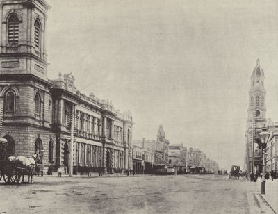 William King Street, Adelaide alkotó: English Photographer