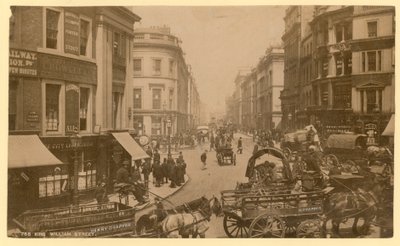 King William Street, London, fénykép alkotó: English Photographer