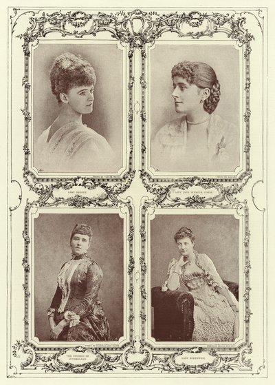 Lady Brooke, Lady Jane Seymour Combe, Sutherland hercegnője; Lady Borthwick alkotó: English Photographer