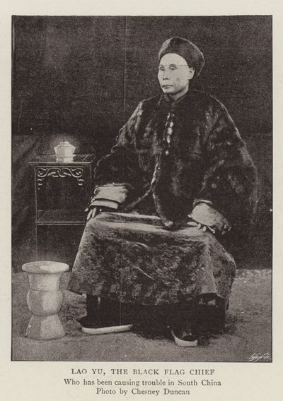 Lao Yu, a fekete zászló főnöke alkotó: English Photographer