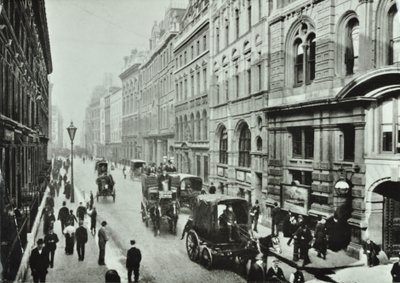 Leadenhall Street, City of London, 1895 alkotó: English Photographer
