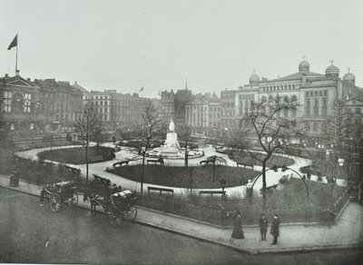 Leicester Square, Westminster LB: északkeletre nézve, 1896 alkotó: English Photographer