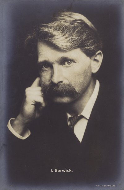 Leonard Borwick angol koncertzongorista (1868-1925) alkotó: English Photographer
