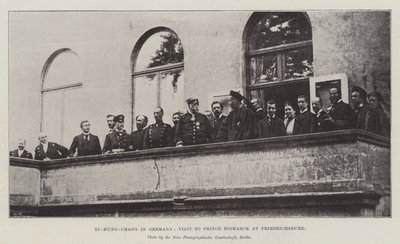 Li-Hung-Chang Németországban, Bismarck herceg látogatása Friedrichsruhéban alkotó: English Photographer