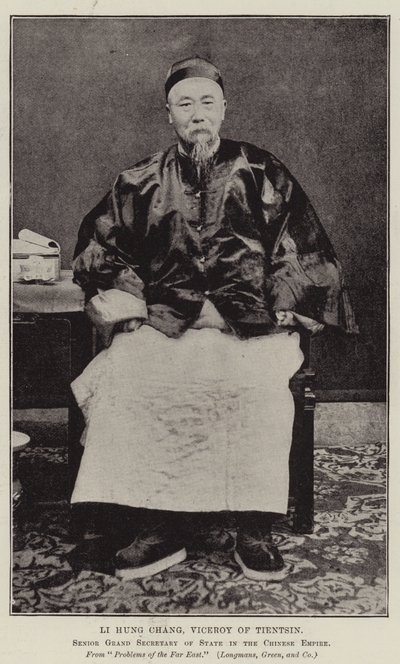 Li Hung Chang, Tientsin alkirálya alkotó: English Photographer