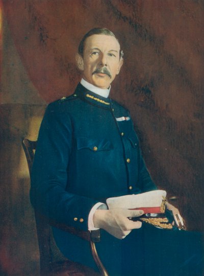 Sir H. E. Colvile altábornagy, a dél-afrikai tábori erők 9. hadosztályának parancsnoka alkotó: English Photographer