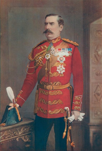 Sir Baker Creed Russel altábornagy. A déli körzet parancsnoka alkotó: English Photographer