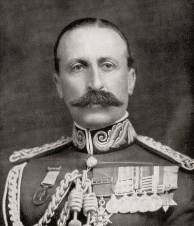 Sir Edwin Alfred Hervey Alderson altábornagy, a The Illustrated War Newsból, 1915 alkotó: English Photographer