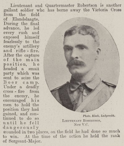 Robertson hadnagy, új VC alkotó: English Photographer