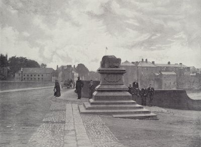 Limerick, a Szerződés kő, a Thomond-híd és a kastély alkotó: English Photographer