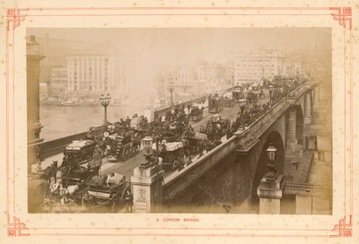 London Bridge, 19. század vége alkotó: English Photographer