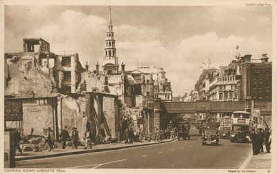 Lenézek a Ludgate Hillre, Londonban alkotó: English Photographer