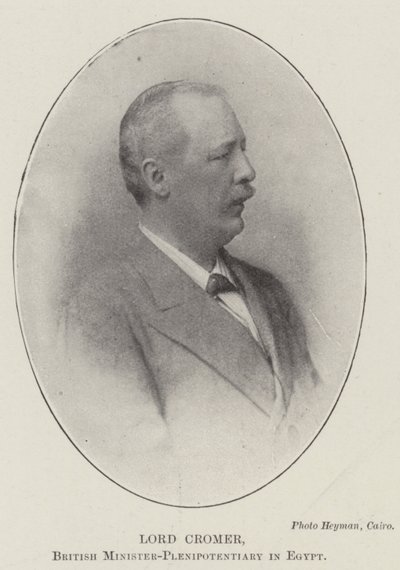 Lord Cromer, brit meghatalmazott miniszter Egyiptomban alkotó: English Photographer