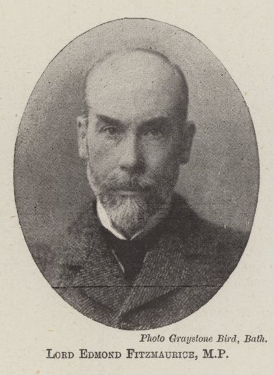 Lord Edmond Fitzmaurice, képviselő alkotó: English Photographer