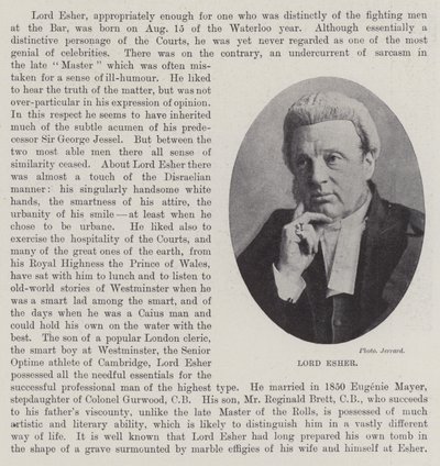 Lord Esher alkotó: English Photographer