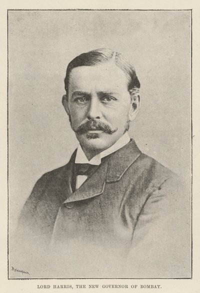 Lord Harris, Bombay új kormányzója alkotó: English Photographer