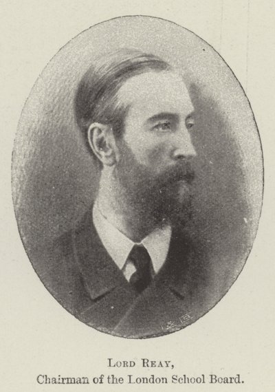 Lord Reay, a London School Board elnöke alkotó: English Photographer