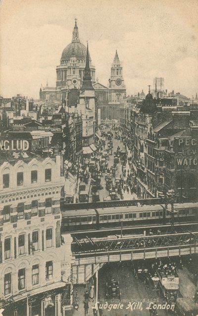 Ludgate Hill, London alkotó: English Photographer