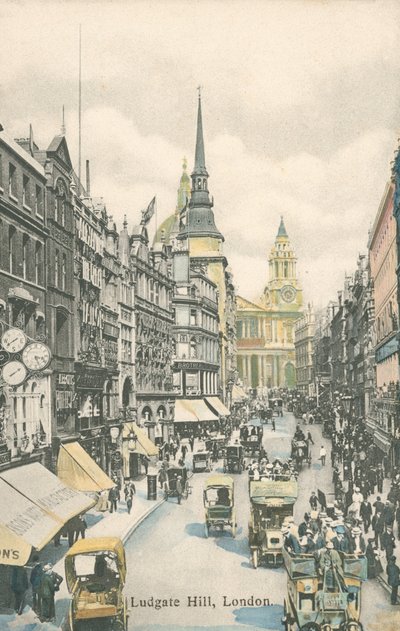 Ludgate Hill, London alkotó: English Photographer