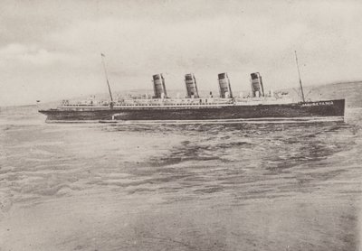 MSS "Mauretania" (f/w fotó) alkotó: English Photographer