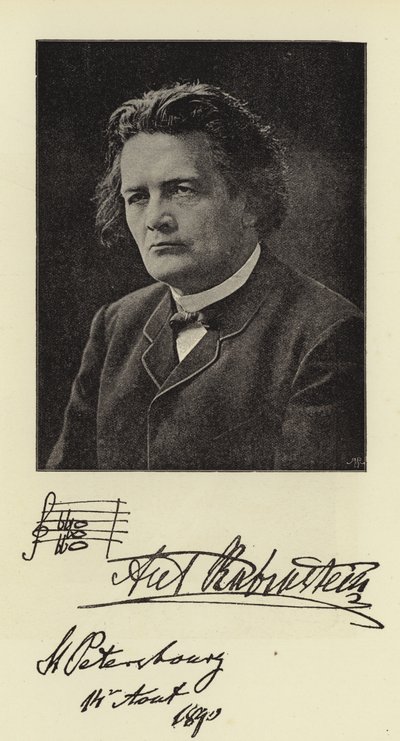 M Anton Rubinstein alkotó: English Photographer