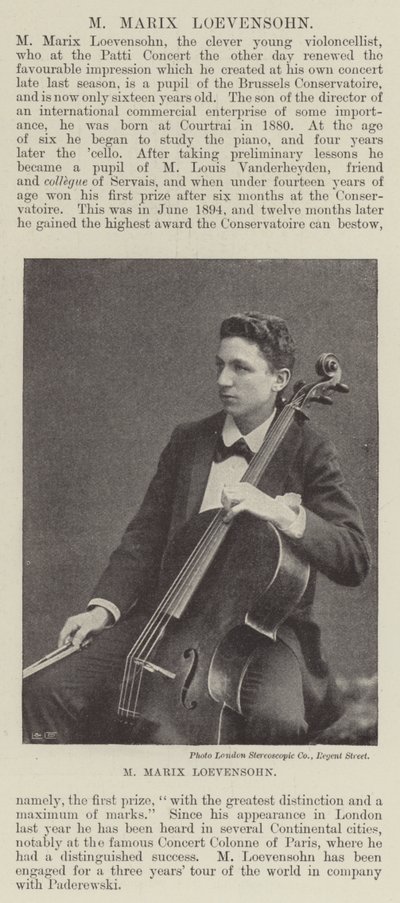 M Mátrix Loevinsohn alkotó: English Photographer